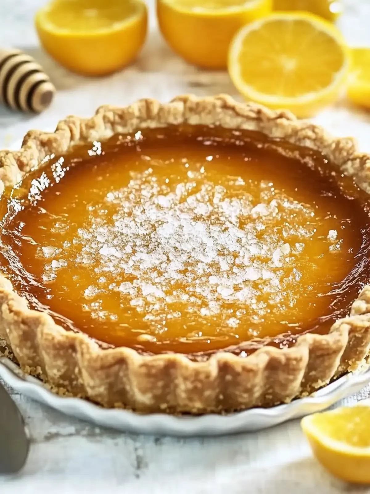 Salted Honey Pie: A Sweet Salty Slice of Heaven 2 Salted Honey Pie