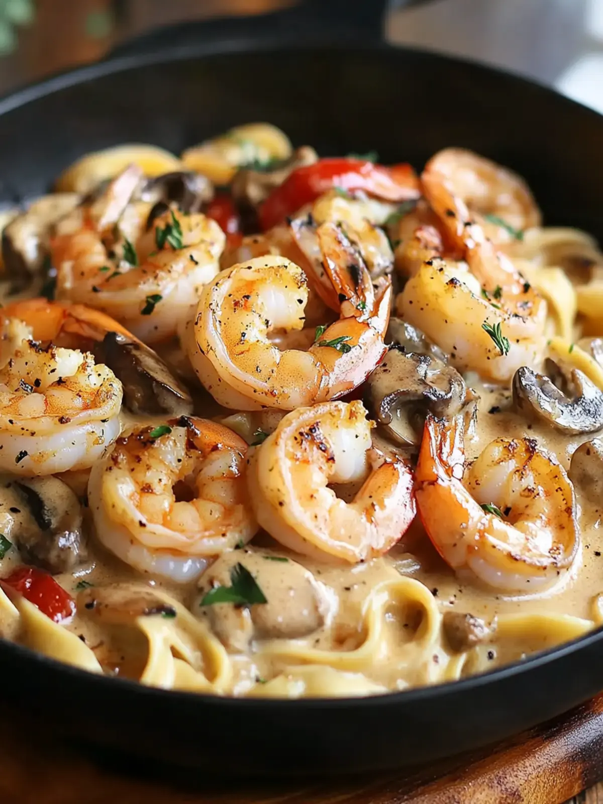 Savor Blackened Shrimp Stroganoff with Cajun Flavor Magic 3 Blackened Shrimp Stroganoff