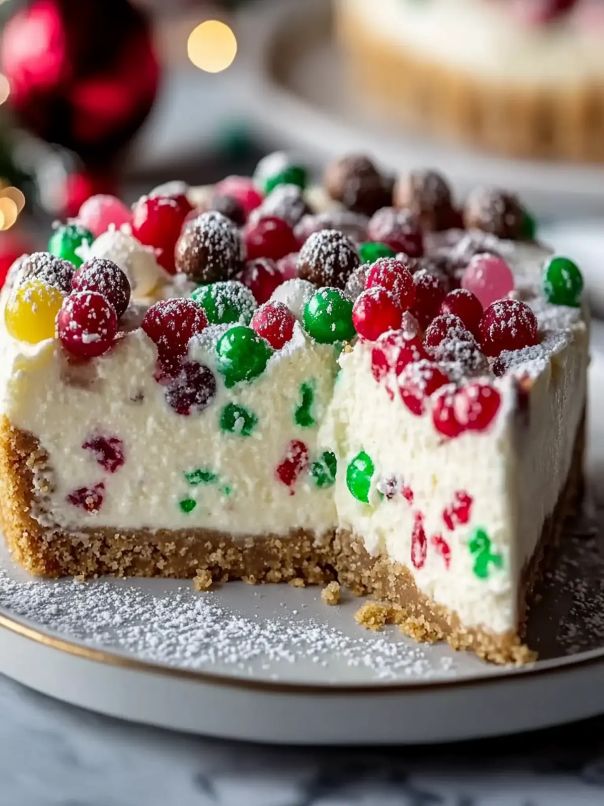 Christmas Sugar Cookie Cheesecake: Your New Holiday Favorite 4 Christmas Sugar Cookie Cheesecake