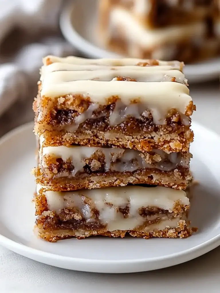 Cinnamon Roll Bliss Bars