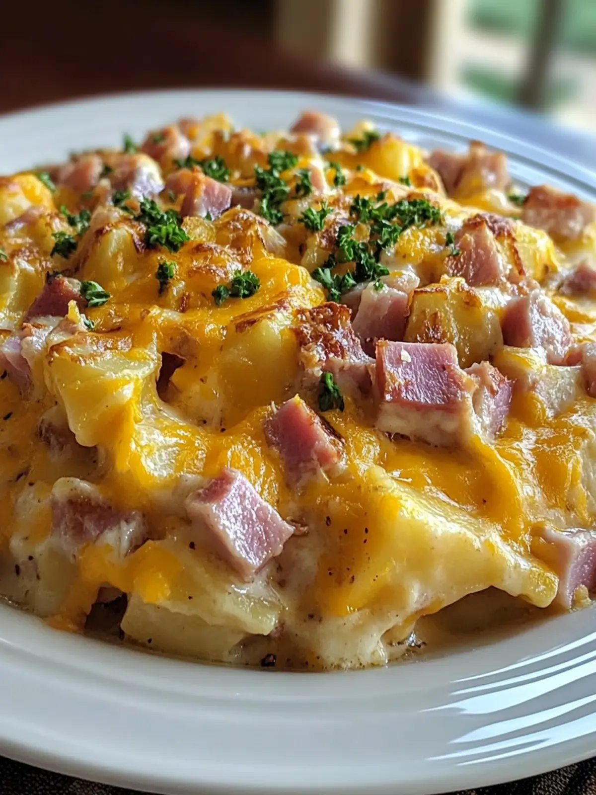 Slow Cooker Cheesy Ham & Potato Casserole for Ultimate Comfort 5 Slow Cooker Cheesy Ham & Potato Casserole