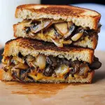 Gouda Grilled Cheese with Roasted Mushrooms & Onions