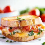 Bruschetta Grilled Cheese Sandwich