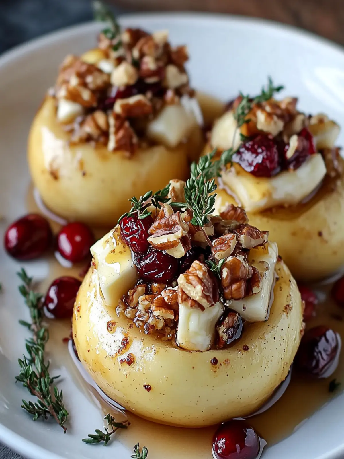 Baked Pears with Brie, Walnuts, and Cranberries for Cozy Moments 5 Baked Pears with Brie, Walnuts, and Cranberries