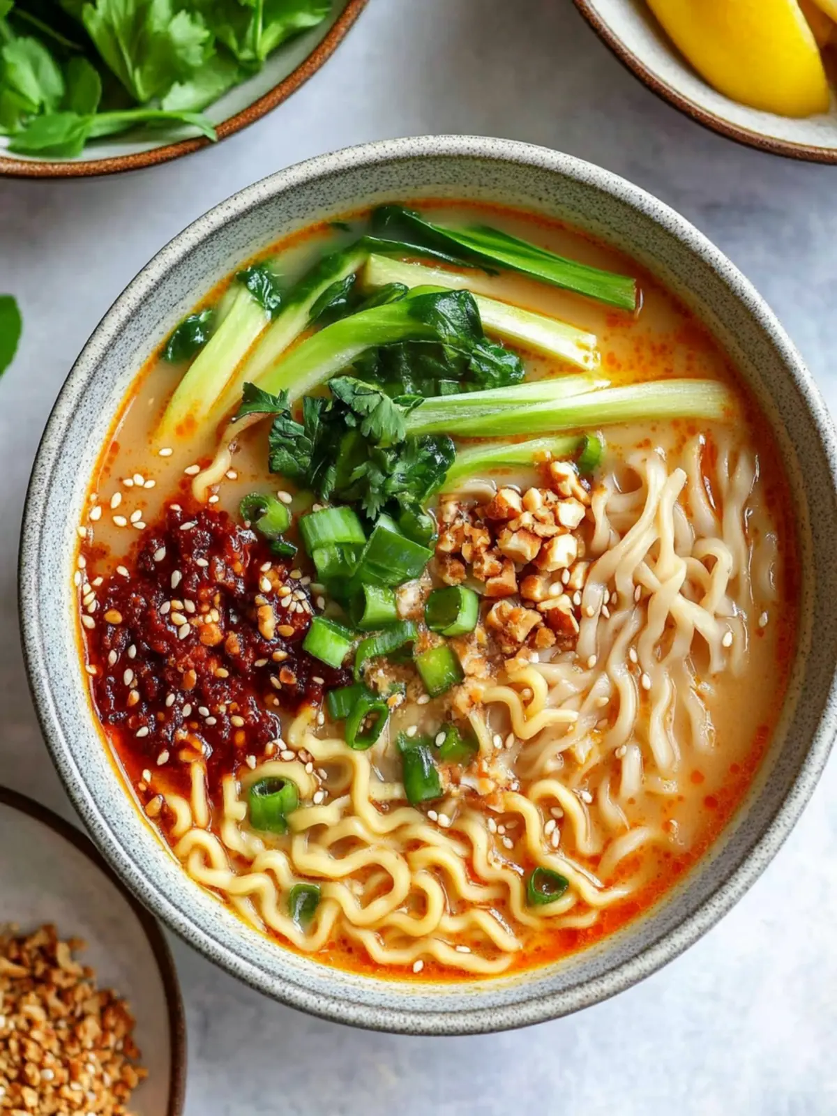 Savory Peanut Butter Miso Ramen for a Cozy Night In 3 Peanut Butter Miso Ramen