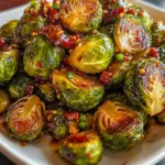 Sweet Chili Roasted Brussels Sprouts