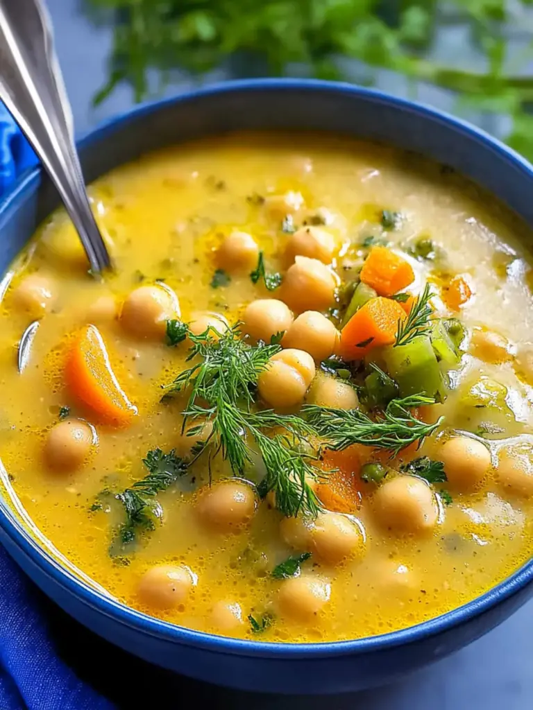 Greek Chickpea Soup (Revithia)