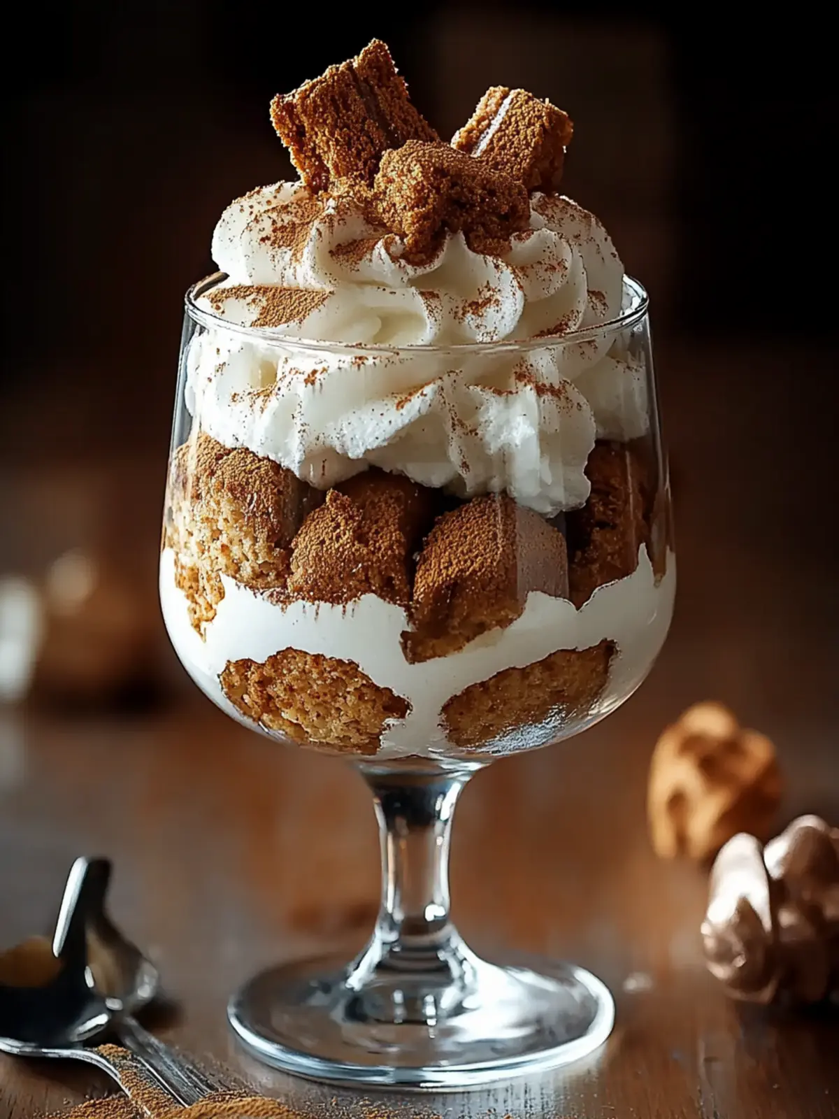 No-Bake Gingerbread Tiramisu in a Glass for Cozy Celebrations 3 No-Bake Gingerbread Tiramisu in a Glass