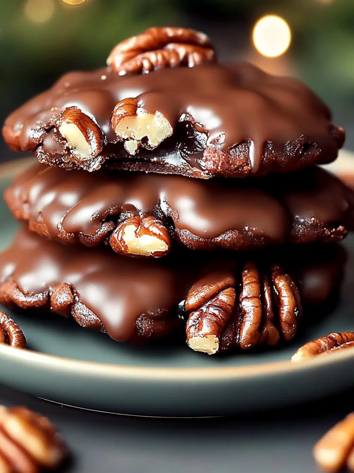Irresistible Easy Christmas Pecan Turtles for Festive Fun 2 Irresistible Easy Christmas Pecan Turtles