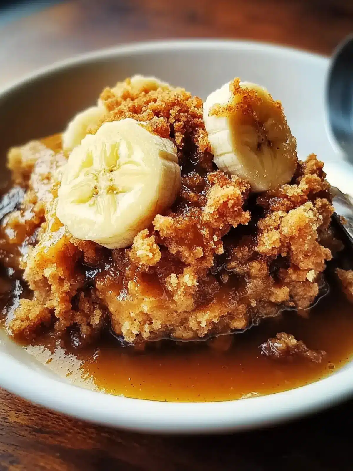 Banana Foster Cobbler with Cinnamon Crumble for Cozy Nights 4 Banana Foster Cobbler with Cinnamon Crumble