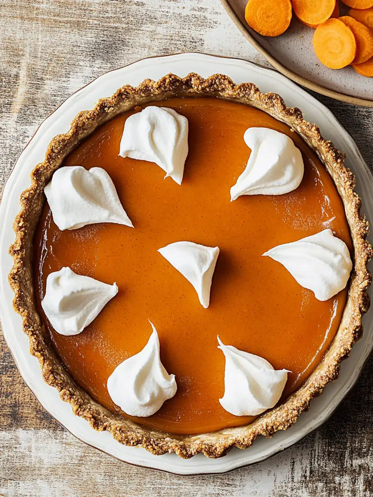 Honey Carrot Pie