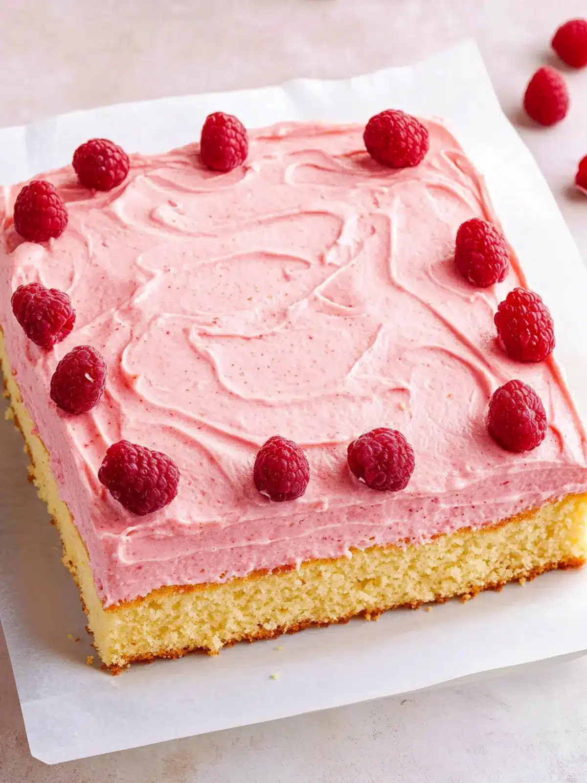 Heavenly Almond Raspberry Cake with Irresistible Buttercream 2 Almond Raspberry Cake