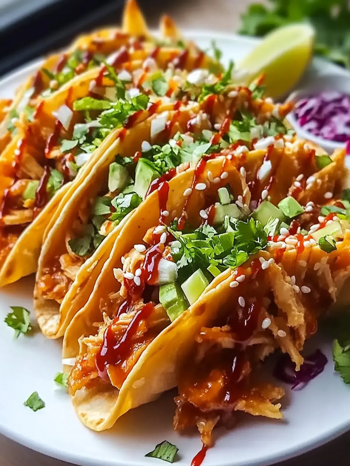 Crispy Chicken Wonton Tacos: Your New Favorite Appetizer 4 Crispy Chicken Wonton Tacos