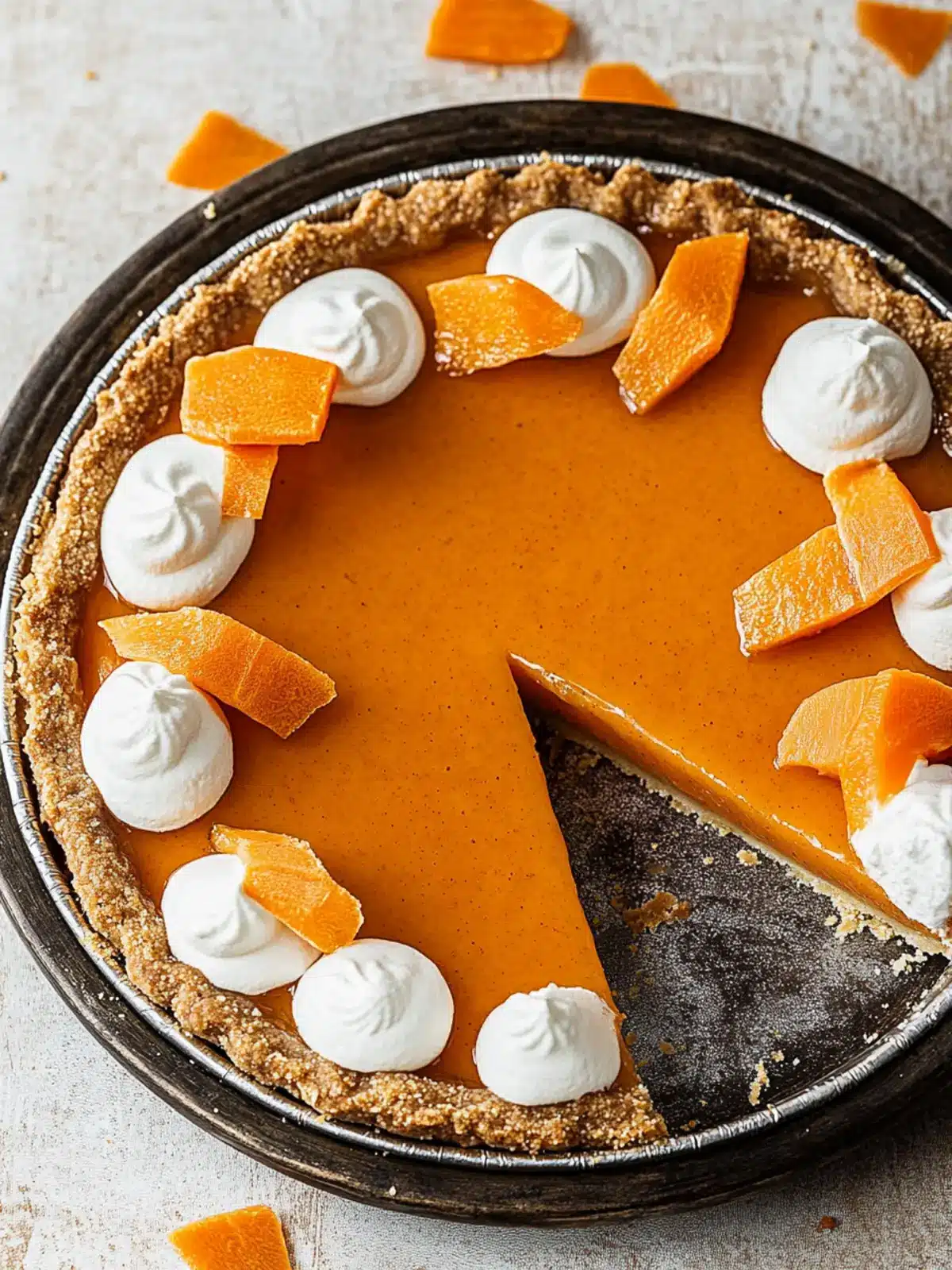 Honey Carrot Pie