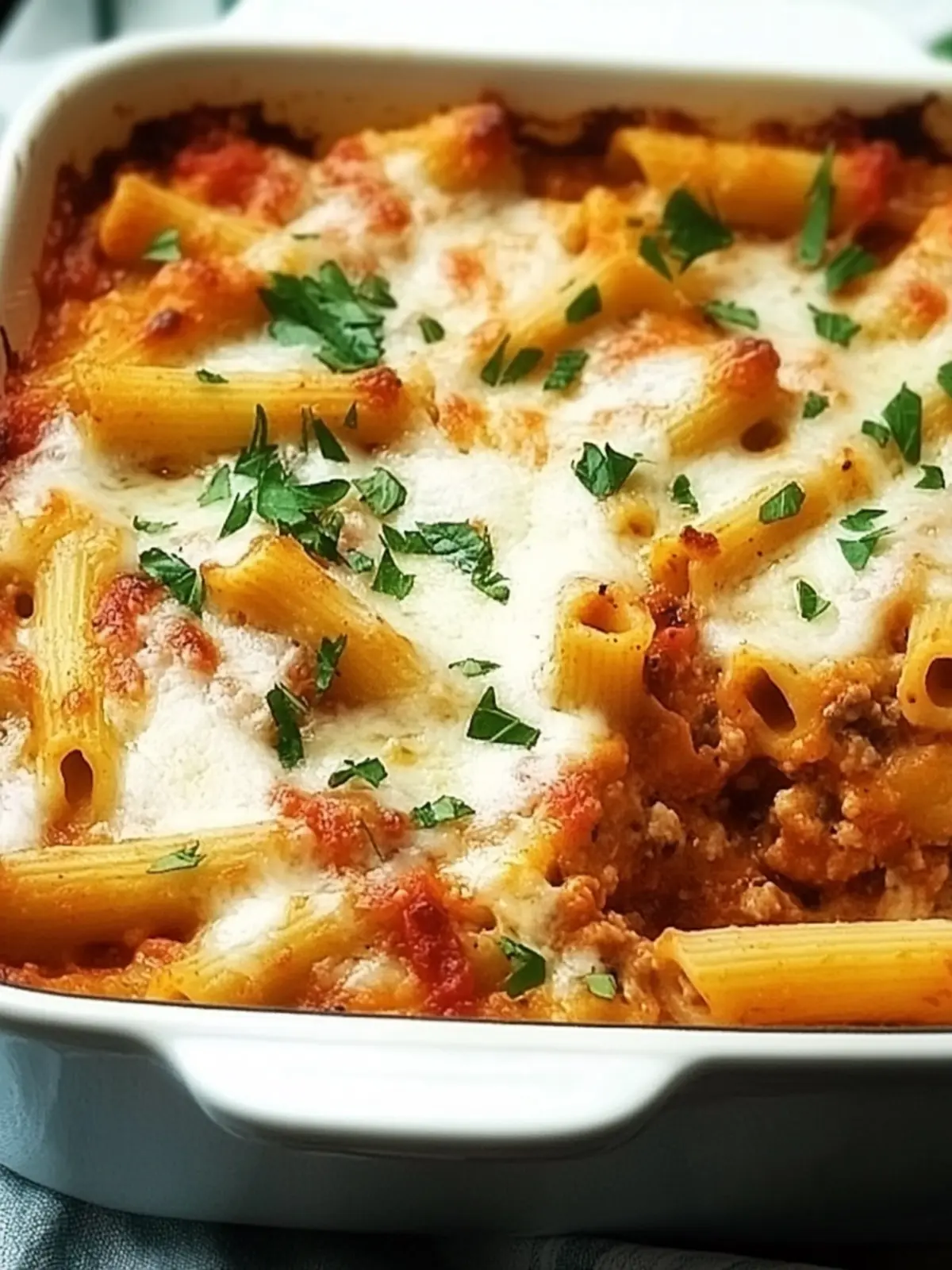 Savory Meatless Baked Ziti with Creamy Ricotta Bliss 2 Meatless Baked Ziti