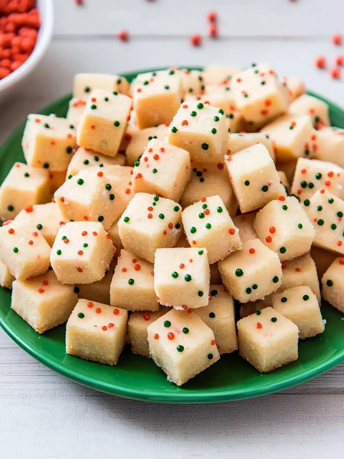 Shortbread Sugar Cookie Bites