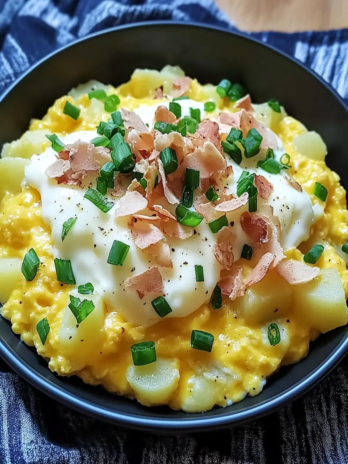 Cheesy Potato Egg Scramble: Comfort Food for Busy Mornings 5 Cheesy Potato Egg Scramble