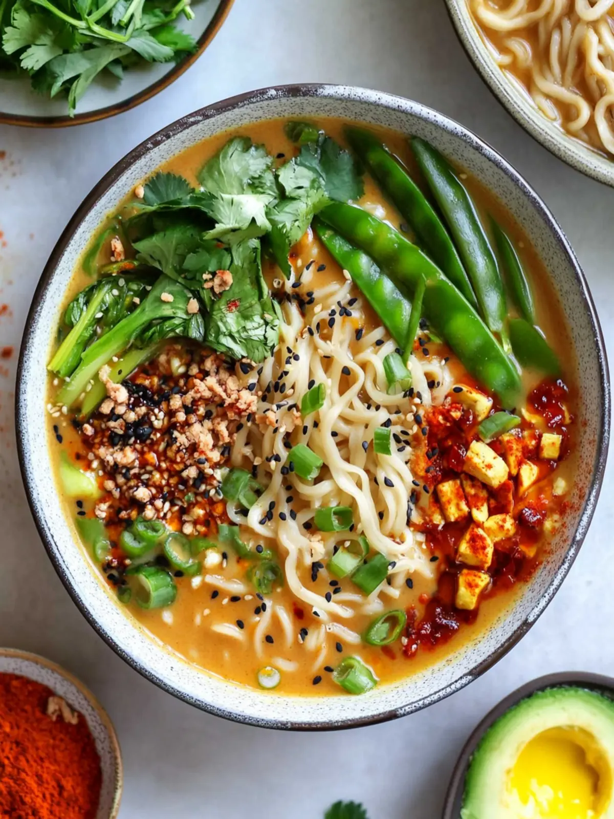 Savory Peanut Butter Miso Ramen for a Cozy Night In 4 Peanut Butter Miso Ramen