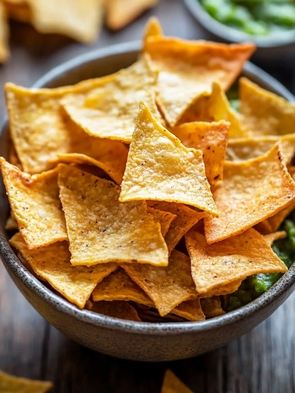 Crunchy Keto Tortilla Chips