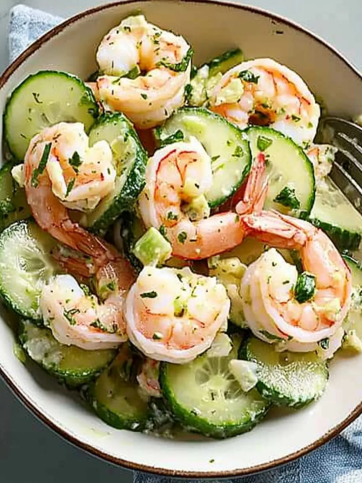Refreshing Fresh Cucumber Shrimp Salad Recipe for Summer Enjoyment 3 Fresh Cucumber Shrimp Salad Recipe
