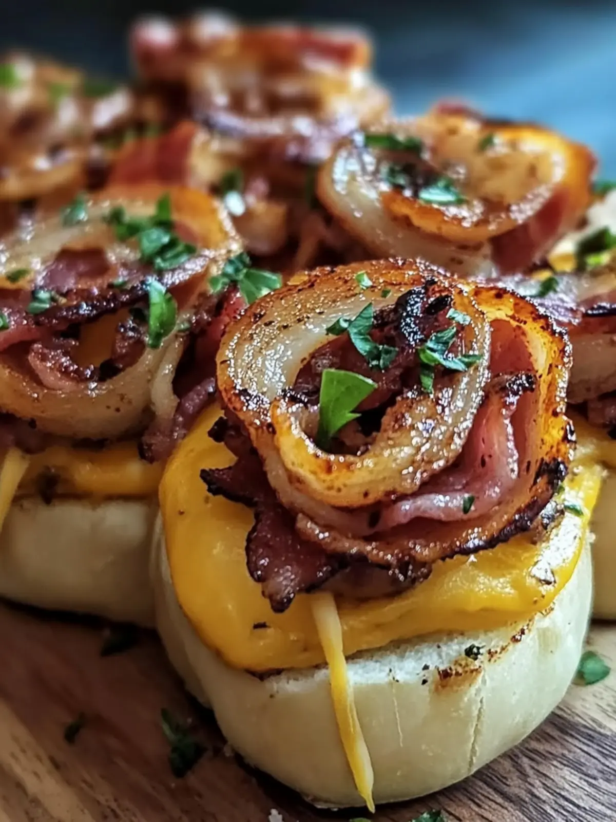 Garlic Butter Bacon Cheeseburger Rollups for Quick Delights 4 Garlic Butter Bacon Cheeseburger