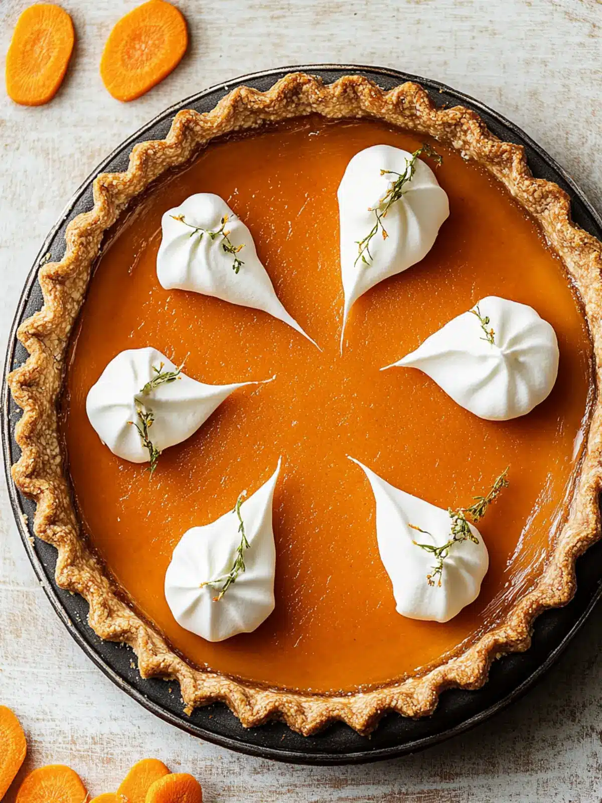 Honey Carrot Pie