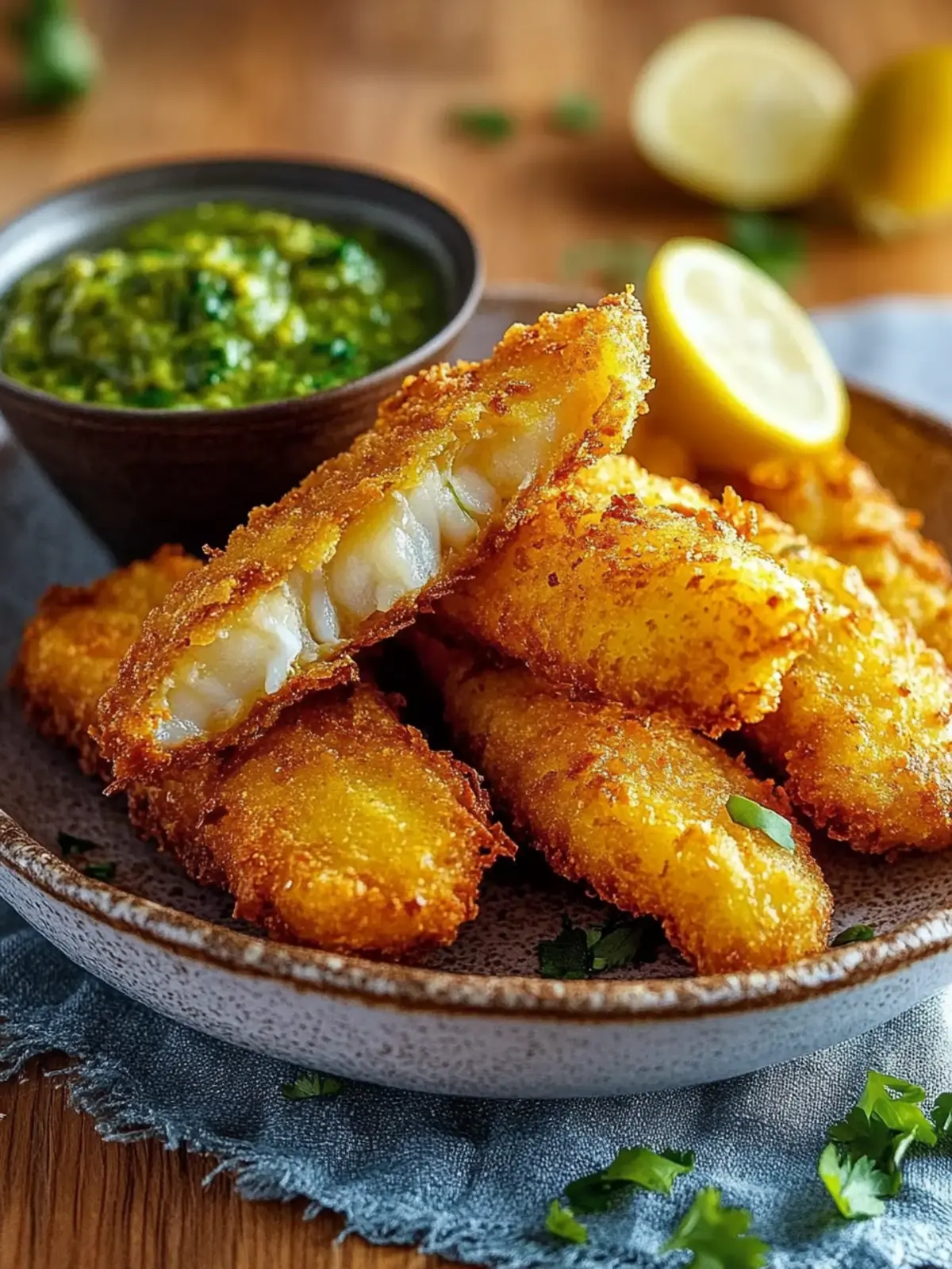 Crispy Battered Fish Goujons: Your New Family Favorite Treat 2 Crispy Battered Fish Goujons