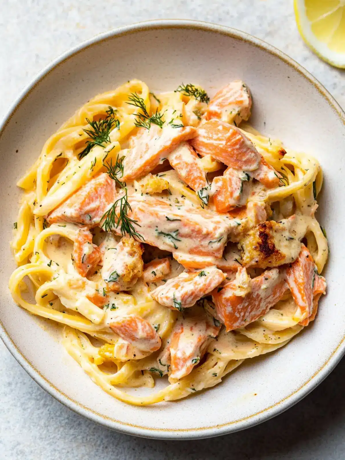 Creamy Salmon Dill Rigatoni: Quick & Luxurious Weeknight Meal 3 Creamy Salmon Dill Rigatoni