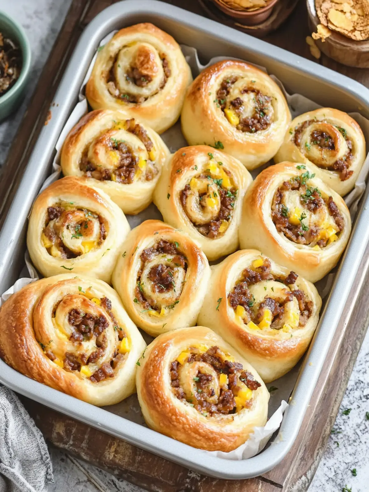 Savory Breakfast Rolls Perfect for Family Mornings 4 Breakfast Rolls