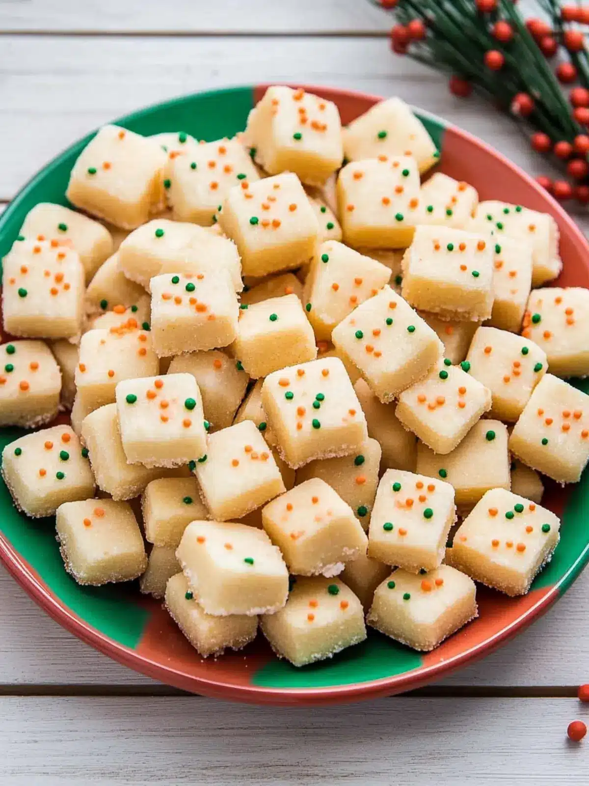 Shortbread Sugar Cookie Bites