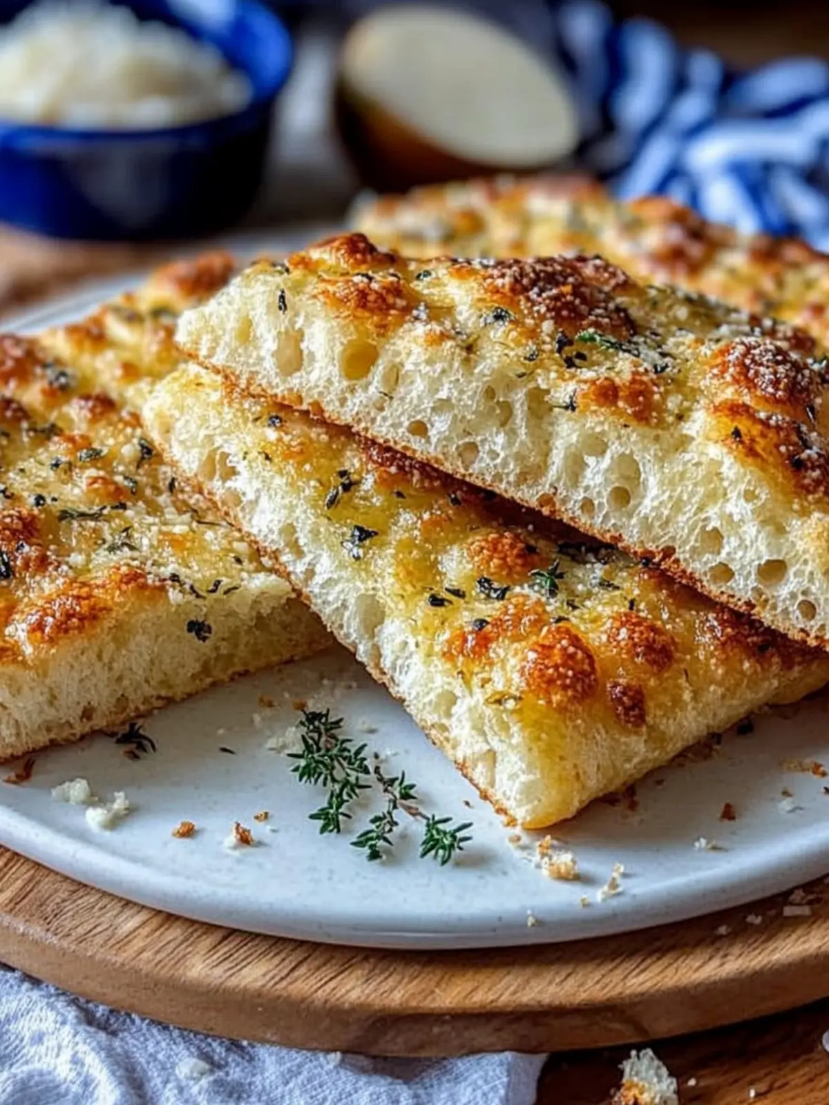 Garlic Parmesan Focaccia Bread: Easy, Flavorful Comfort First 5 Garlic Parmesan Focaccia Bread