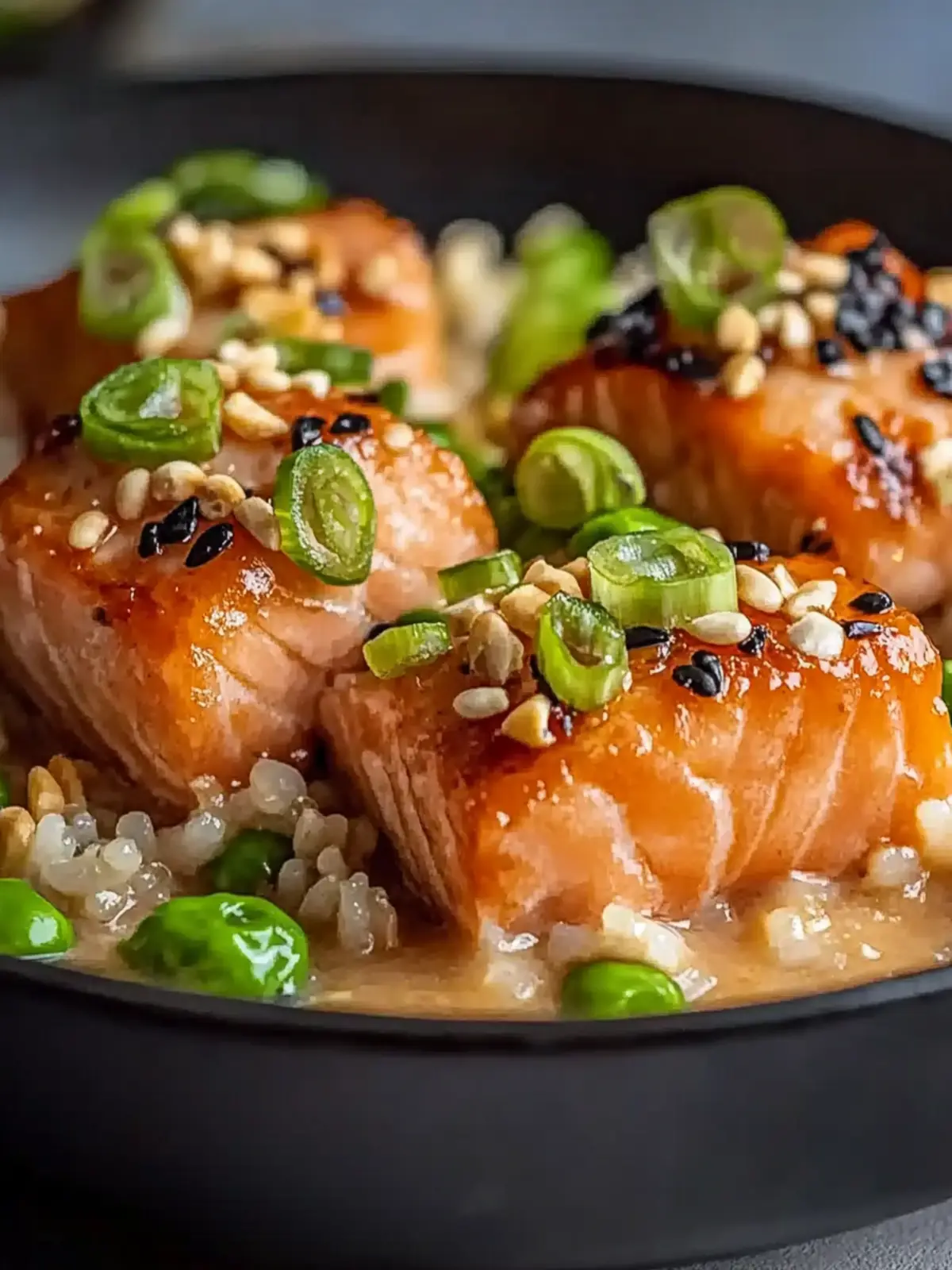 Savory Salmon Crispy Rice: A Flavorful Crunch You’ll Love 3 Salmon Crispy Rice