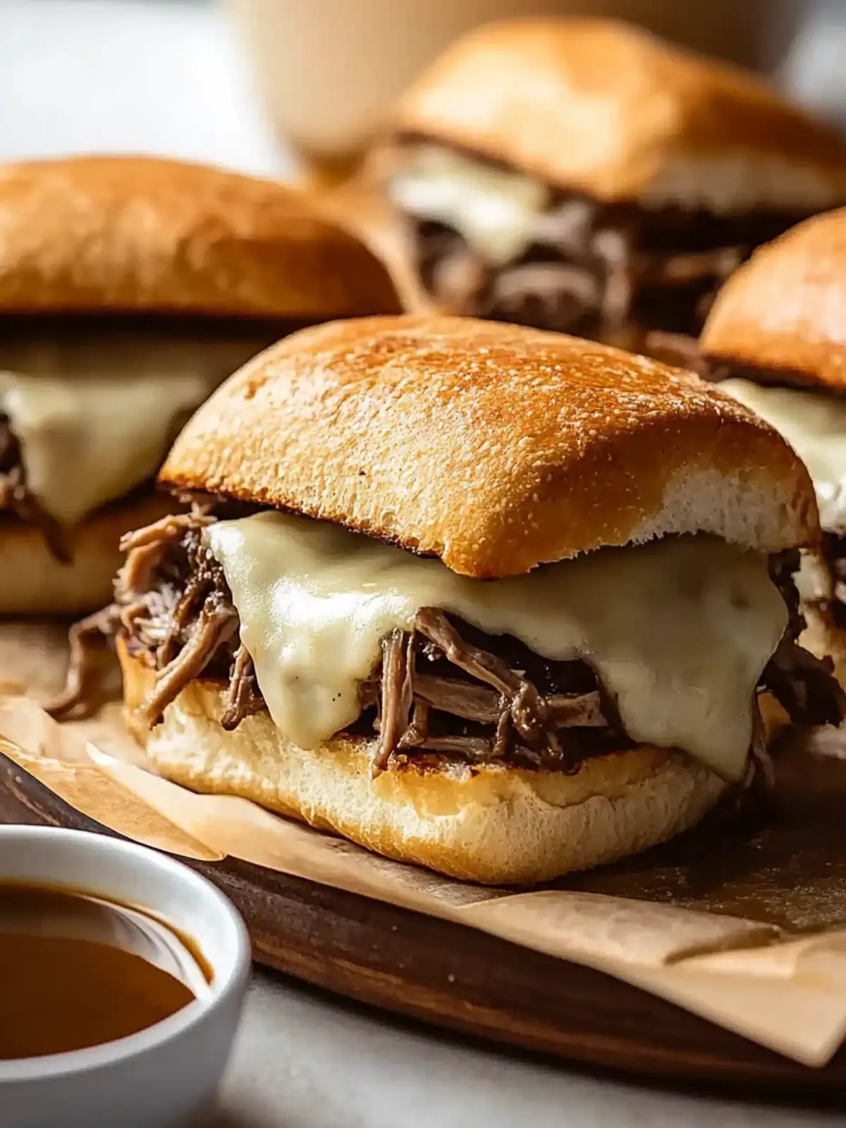 Crockpot French Dip Sandwiches: Effortless Comfort Food Delight 4 Crockpot French Dip Sandwiches
