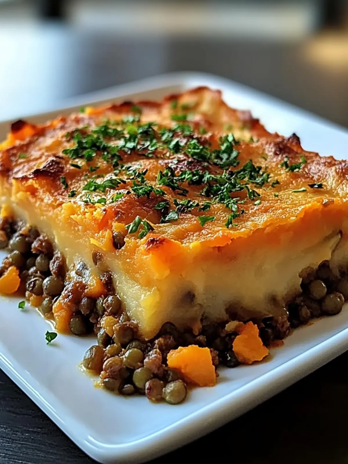 Vegan Sweet Potato & Lentil Shepherd’s Pie for Cozy Nights 2 Sweet Potato & Lentil Shepherd’s Pie