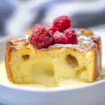 Custard Bread Pudding with Vanilla Sauce