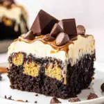 Chocolate Peanut Butter Poke Cake for Ultimate Sweet Cravings 6 Chocolate Peanut Butter Poke Cake