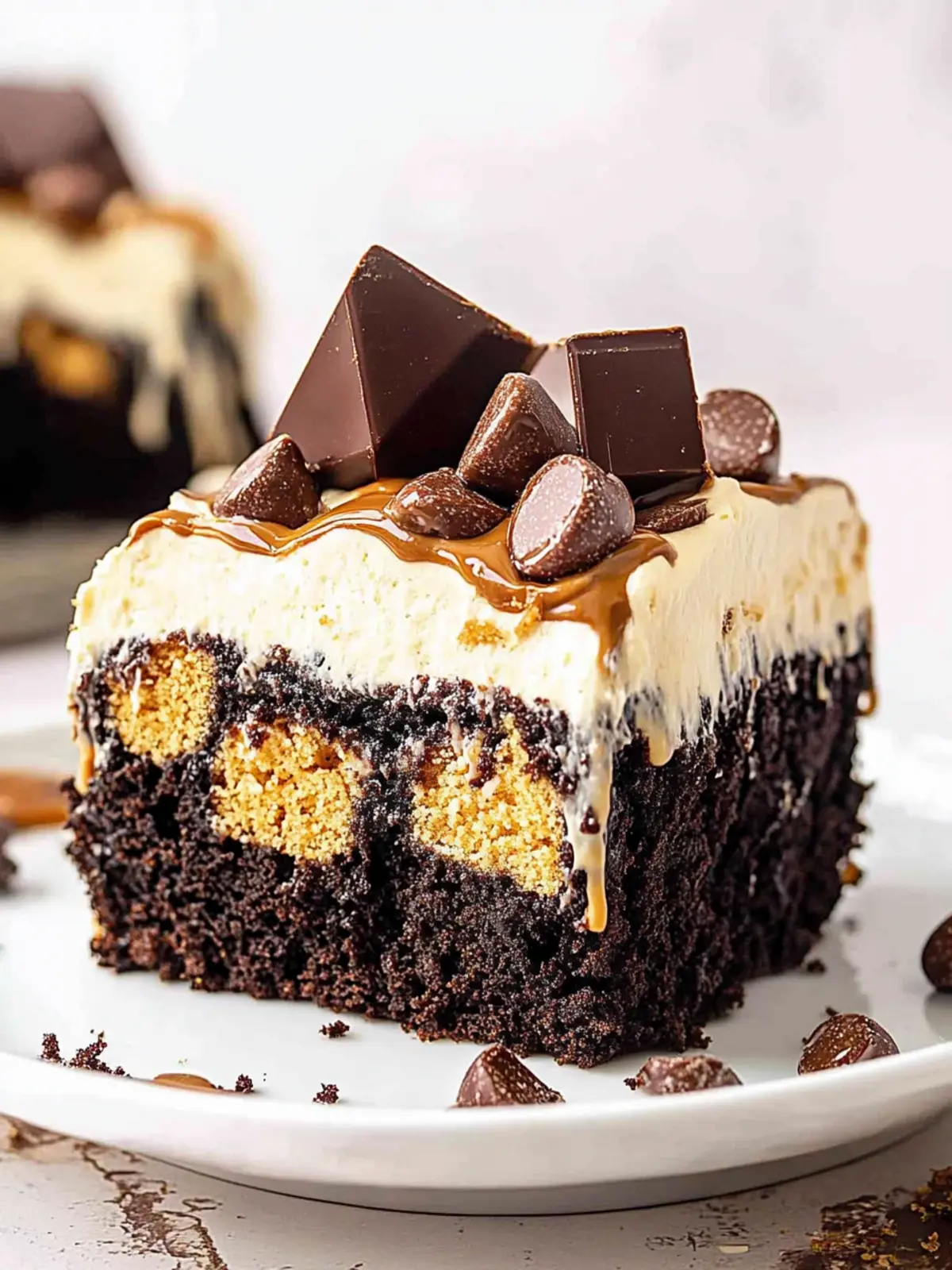 Chocolate Peanut Butter Poke Cake for Ultimate Sweet Cravings 5 Chocolate Peanut Butter Poke Cake