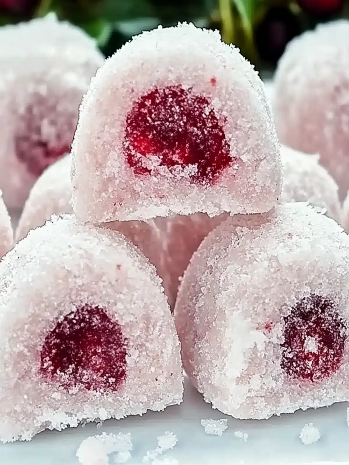 Cherry Snowball Cookies That Bring Holiday Cheer and Joy 5 Cherry Snowball Cookies