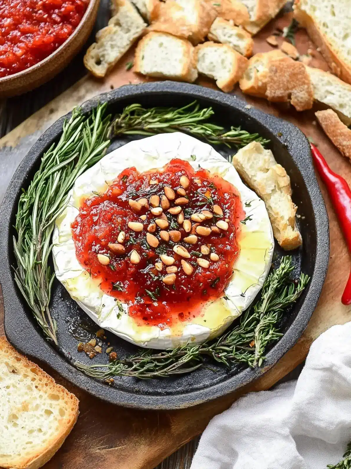 Elegant Baked Brie With Red Pepper Jelly You’ll Love 3 Baked Brie With Red Pepper Jelly