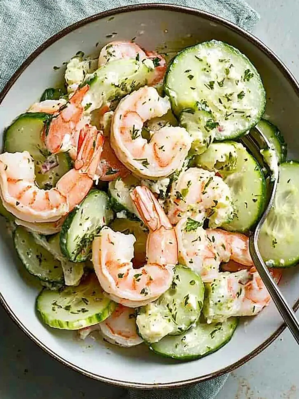 Refreshing Fresh Cucumber Shrimp Salad Recipe for Summer Enjoyment 4 Fresh Cucumber Shrimp Salad Recipe