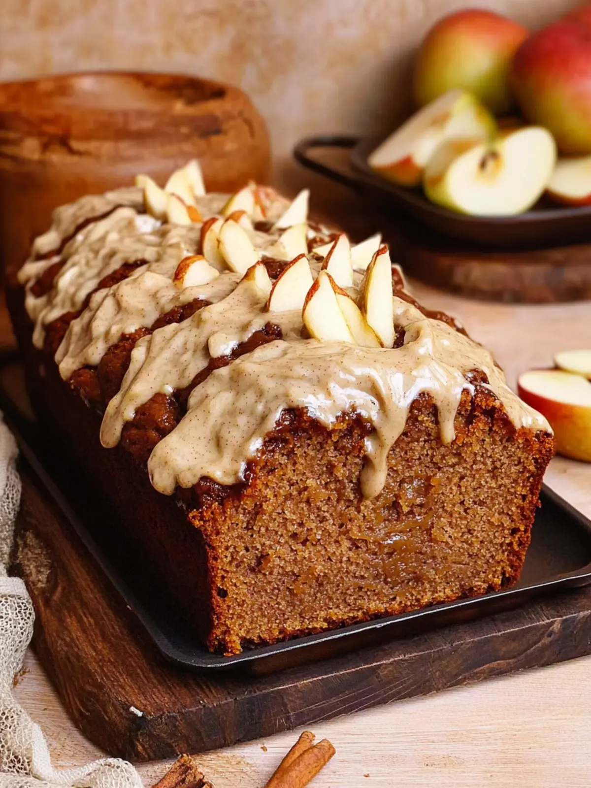 Spiced Apple Butter Loaf
