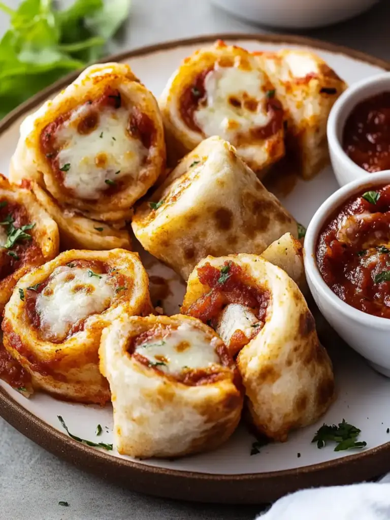 Tortilla Pizza Rolls