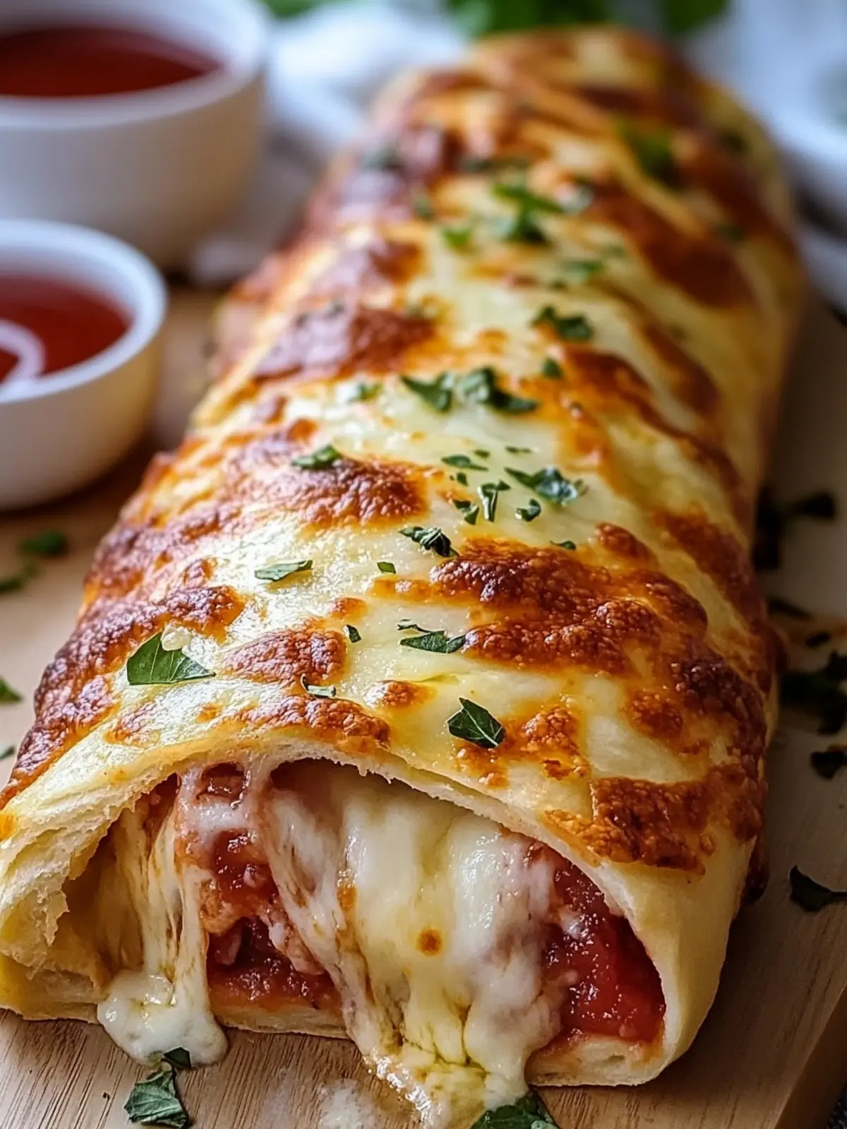 Irresistible Italian Stromboli Loaded with Cheesy Goodness 3 Italian Stromboli