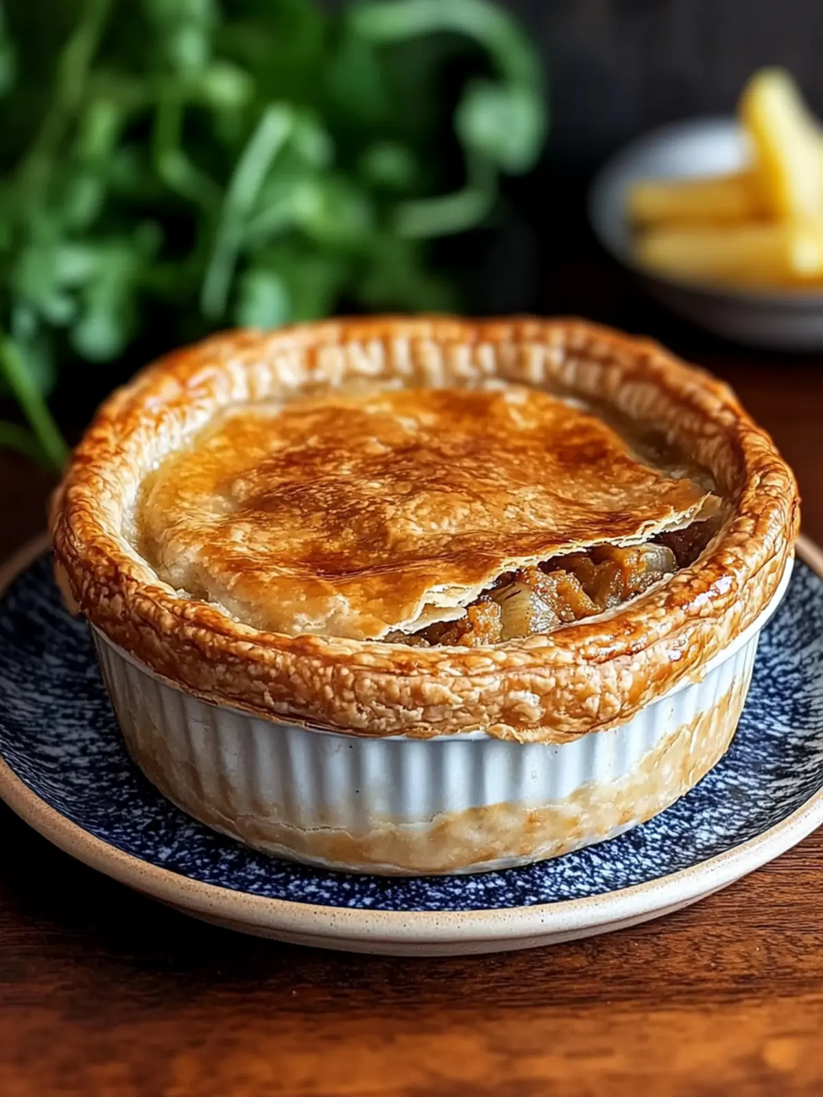 Traditional Savory Baked Scotch Pie