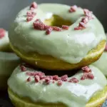 Baked Green Donuts