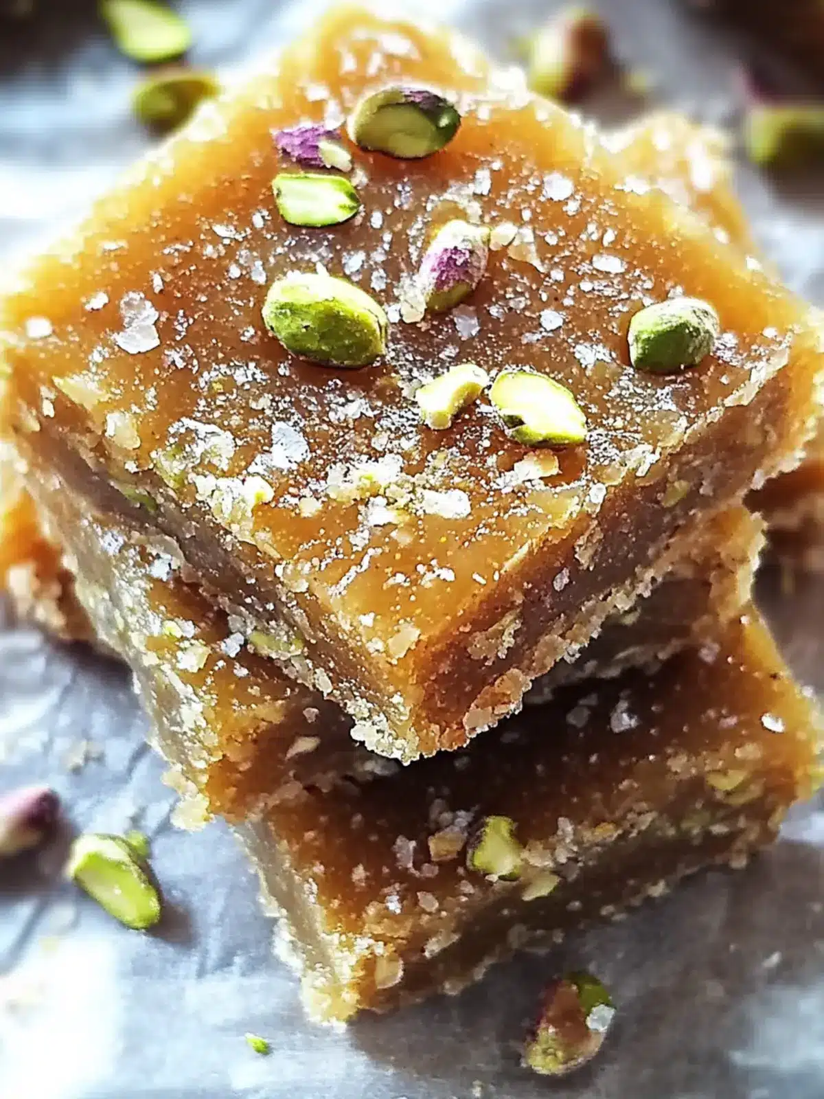 Sweet Brown Butter Honey Pistachio Bars You’ll Crave Daily 4 Brown Butter Honey Pistachio Bars