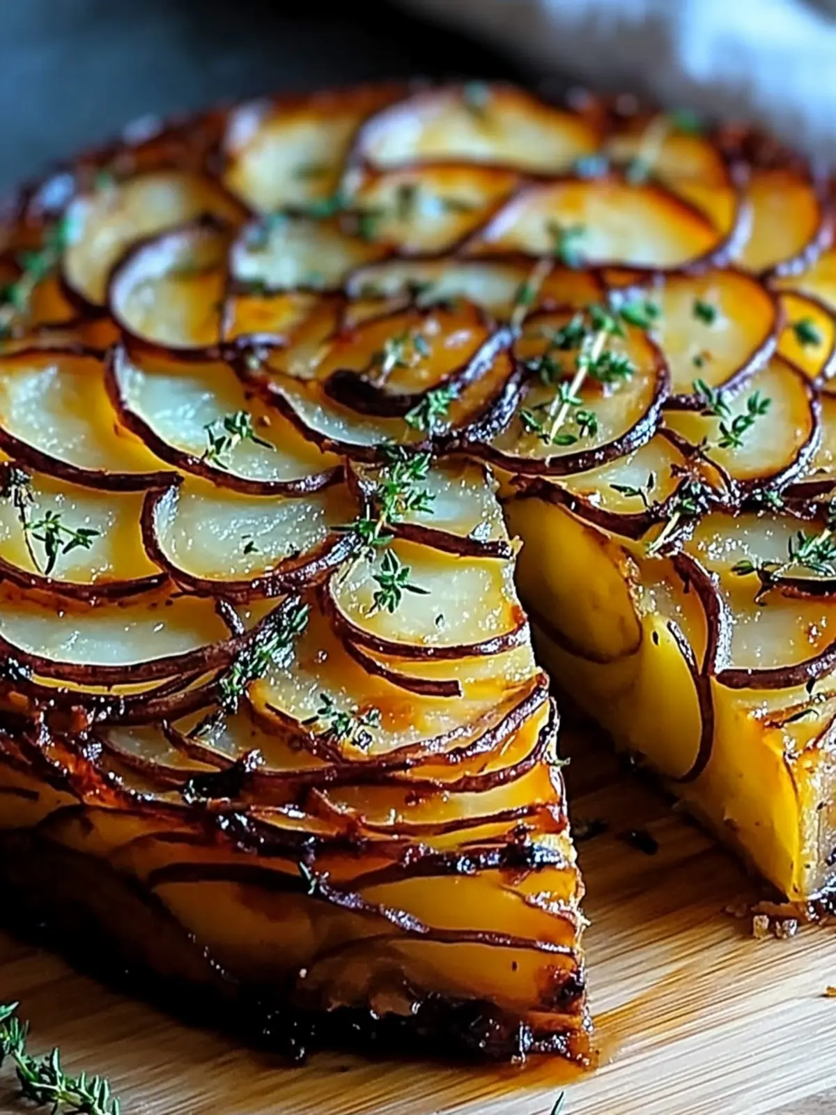 Crispy Balsamic-Thyme Potato Torte: Irresistibly Easy Elegance 5 Crispy Balsamic-Thyme Potato Torte