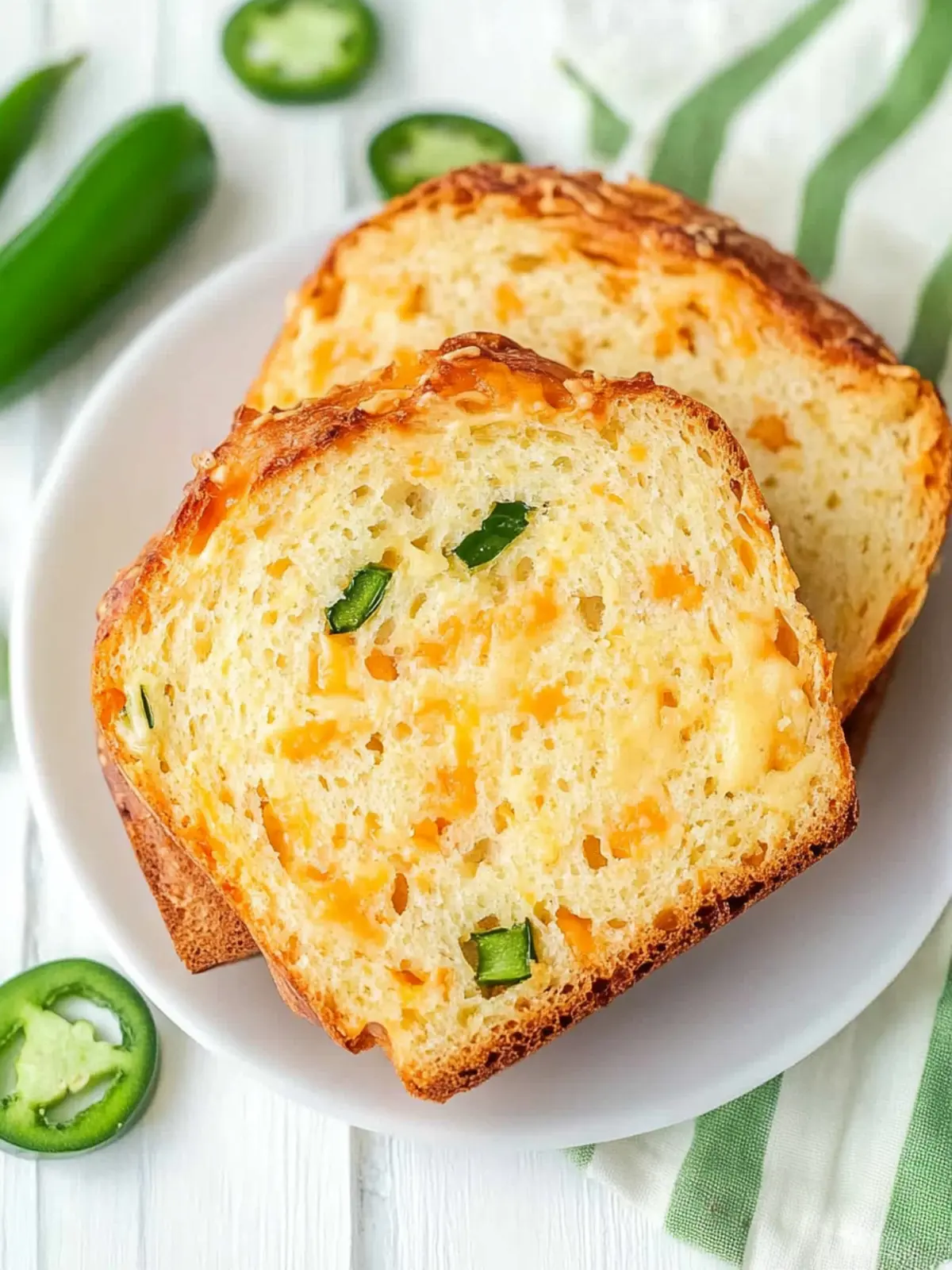 Jalapeño Cheddar Bread