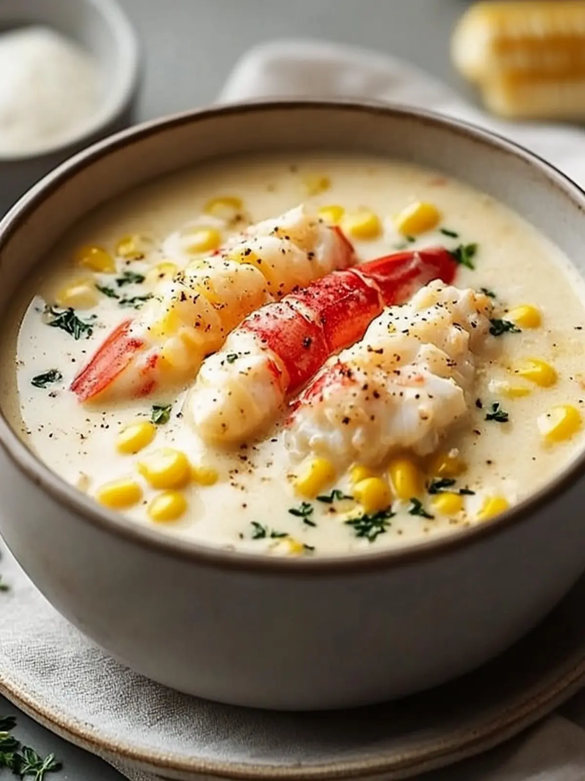 Creamy Bobby Flays Crab And Corn Chowder