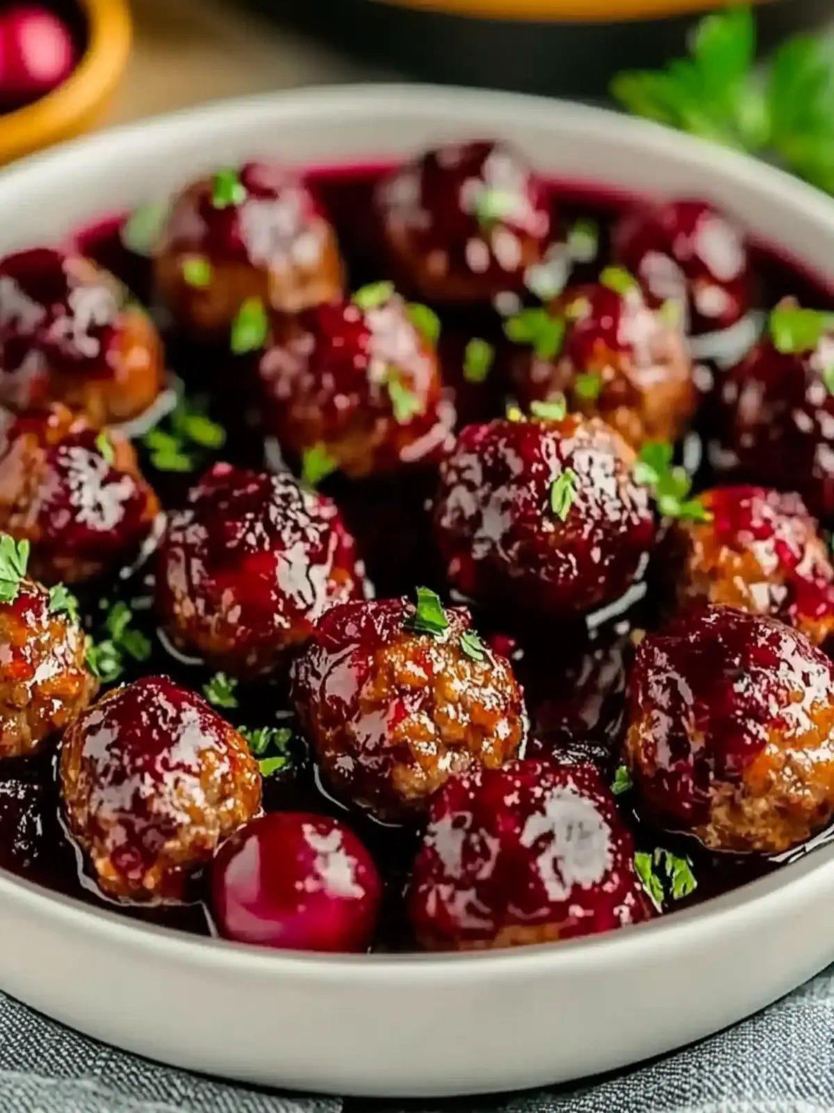 Flavorful Quick Christmas Cranberry Meatballs for Festive Fun 3 Quick Christmas Cranberry Meatballs